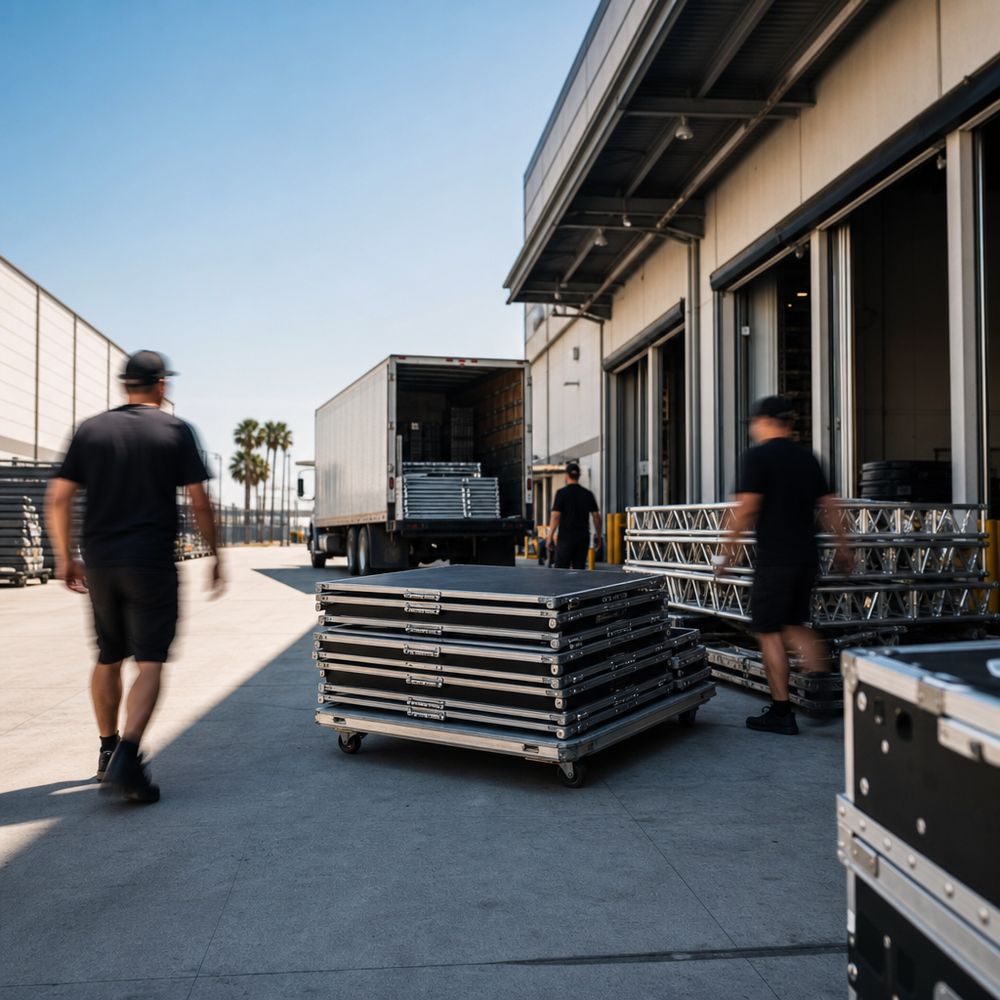 Stage arrival